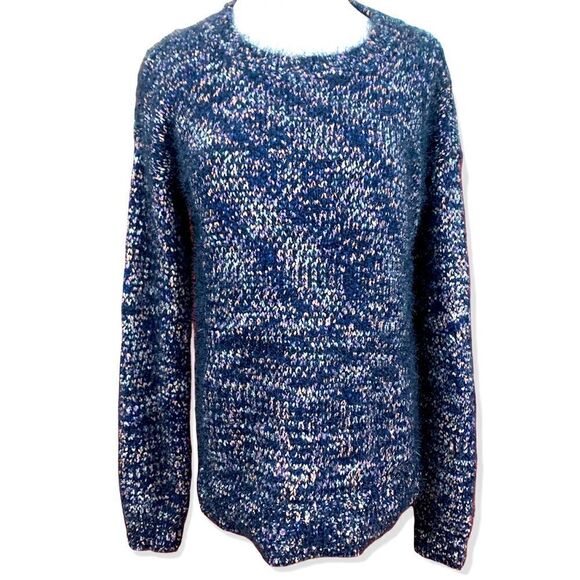 89th And Madison plush eyelash knit multicolored sweater M - Picture 1 of 7